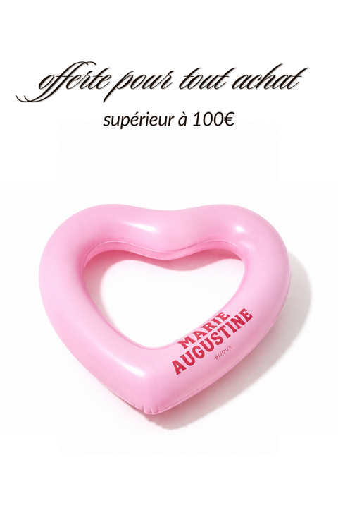 Bouée Coeur Rose